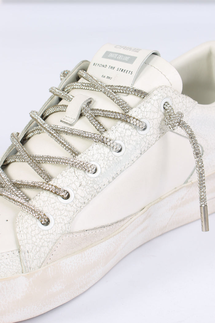 Sneakers Deluxe Always Shining Bianco-5