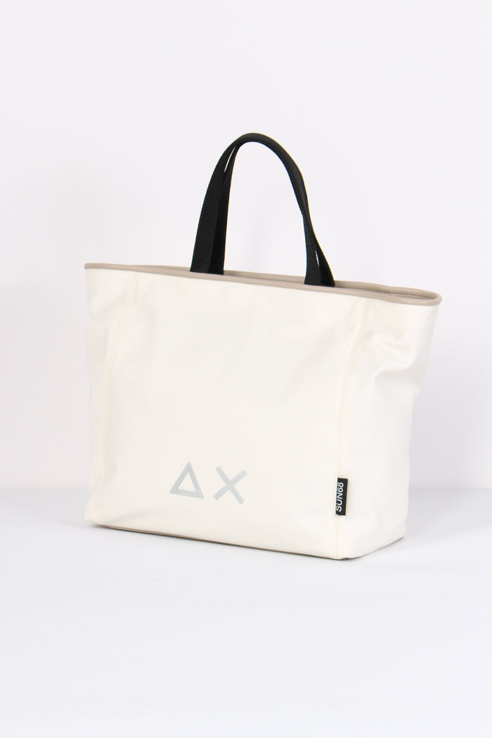 Borsa Jacqueline Logo Bianco-2