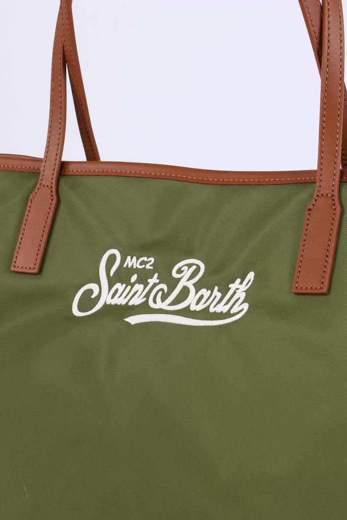 City Bag Nylon Militare-5