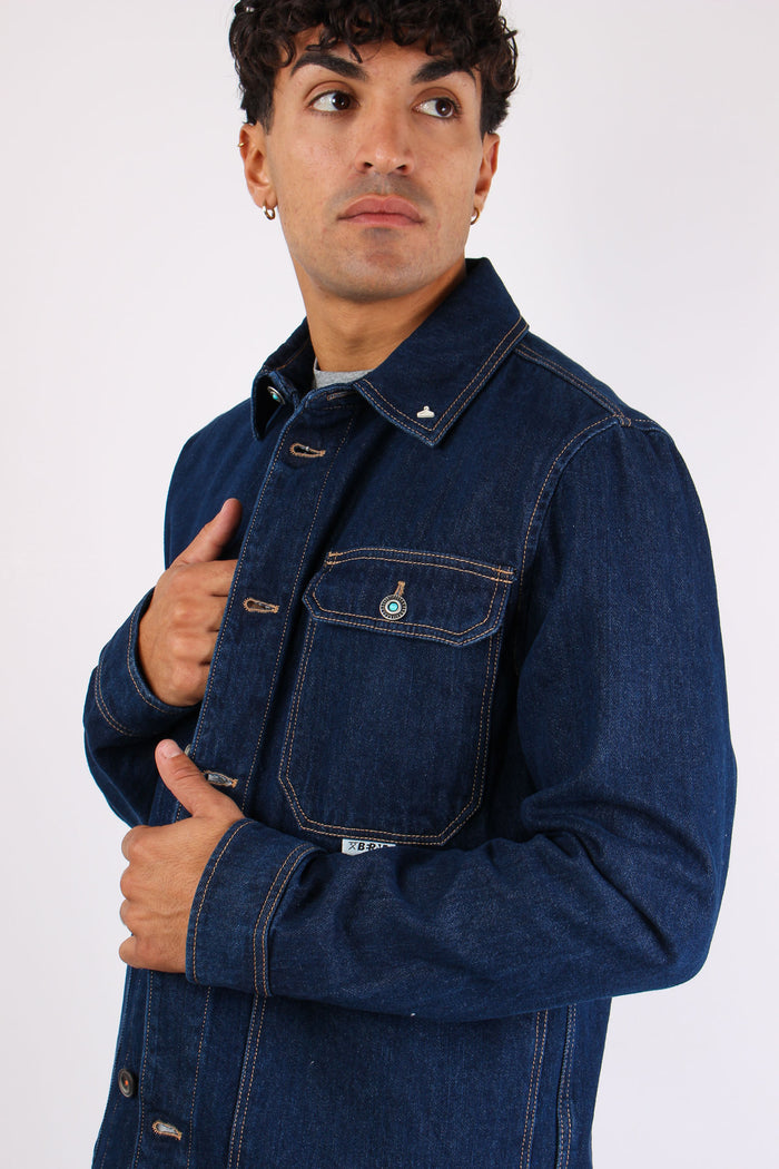 Giacca Over Denim Blu-8