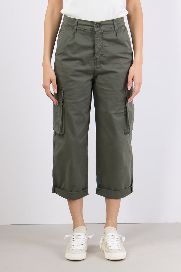 Pantalone Tasconato Gamba Drit Militare-2