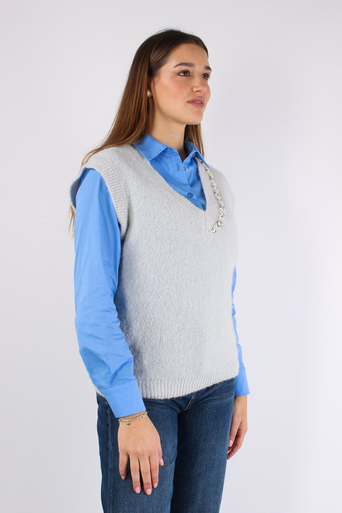 Gilet Profilo Gioiello Misto A Ghiaccio-7