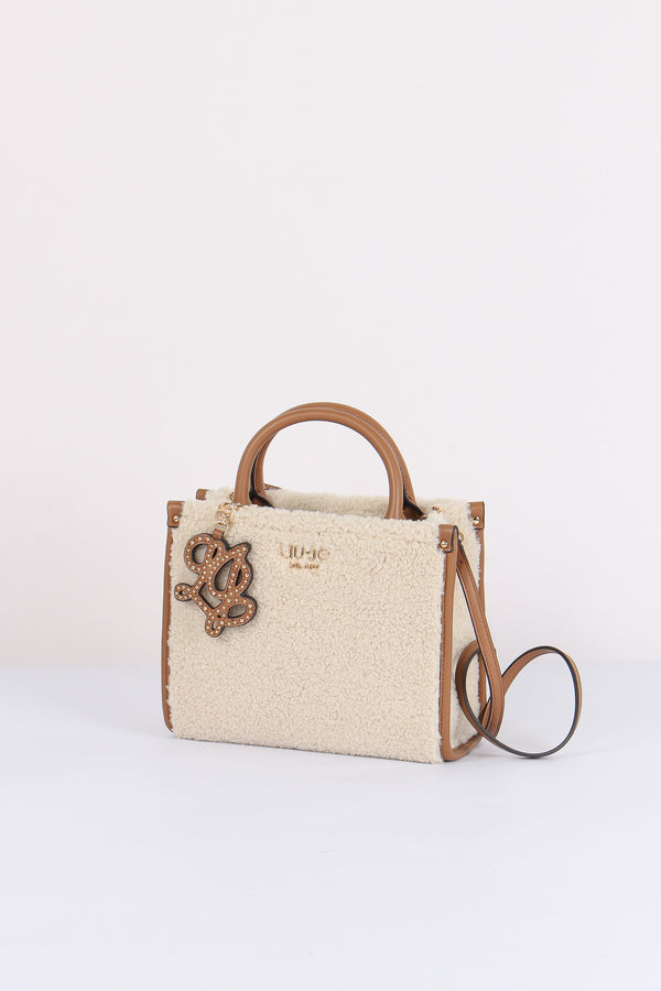 Mini Shopping Teddy Cream-2