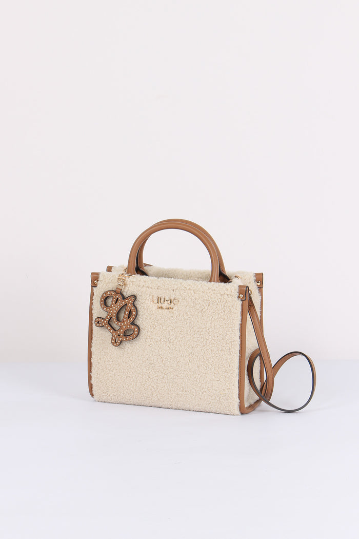 Mini Shopping Teddy Cream-2