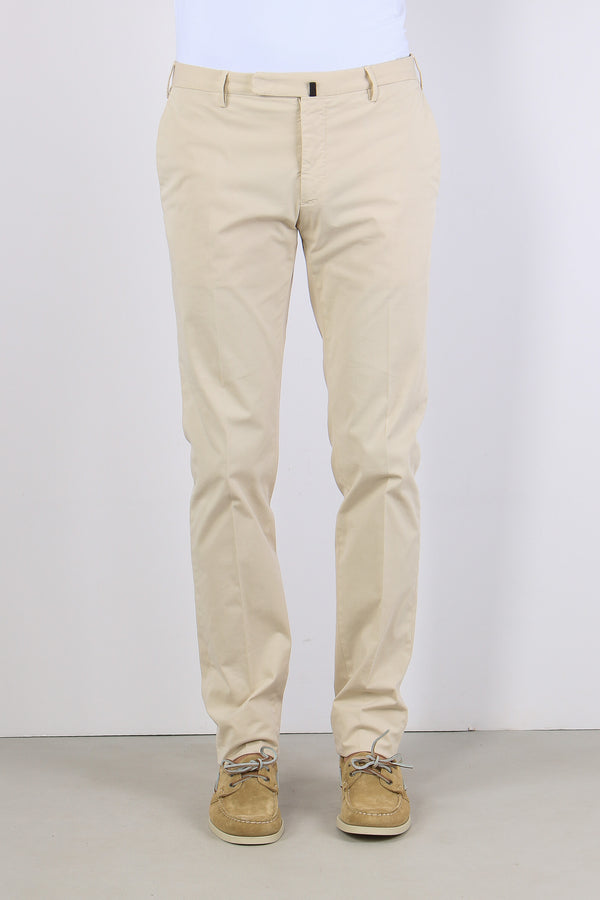 Pantalone Tasca America Tela Royal Avorio-2