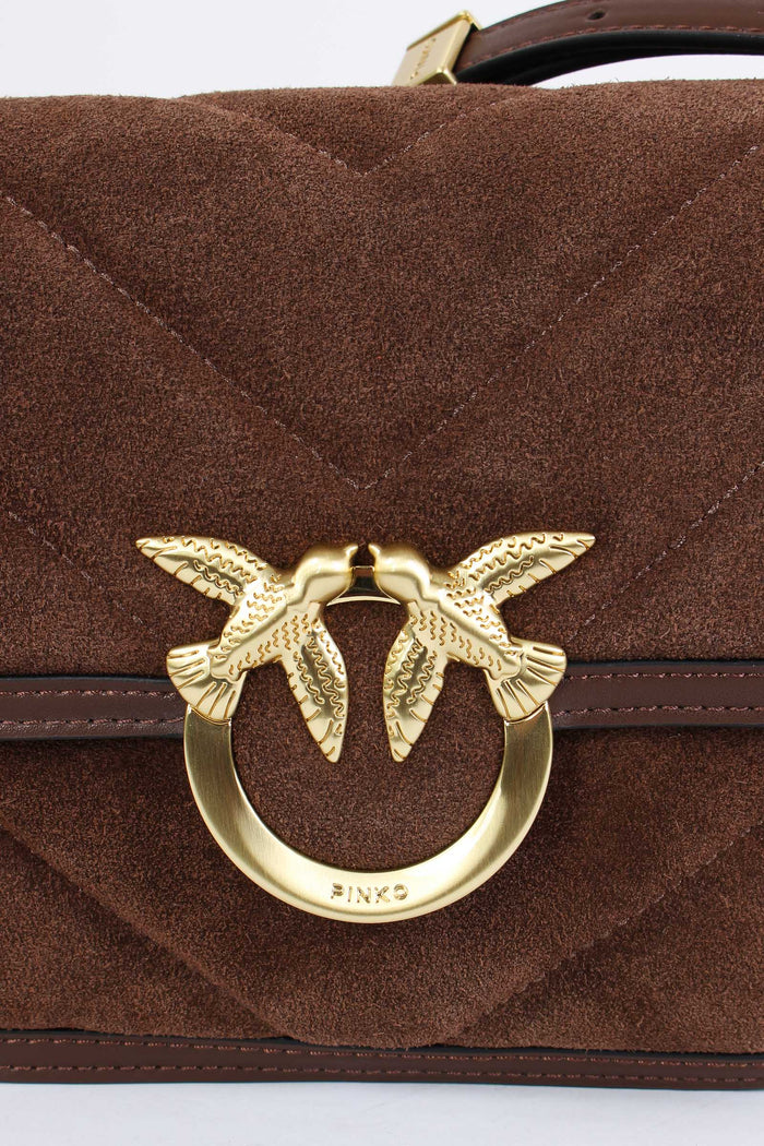 Tracollina Squadrata Camoscio Marrone/castagna-8