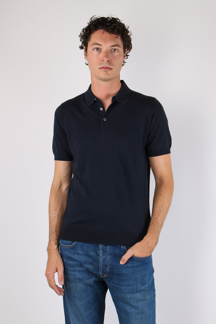 Polo M/m 100% Cotone Midnight