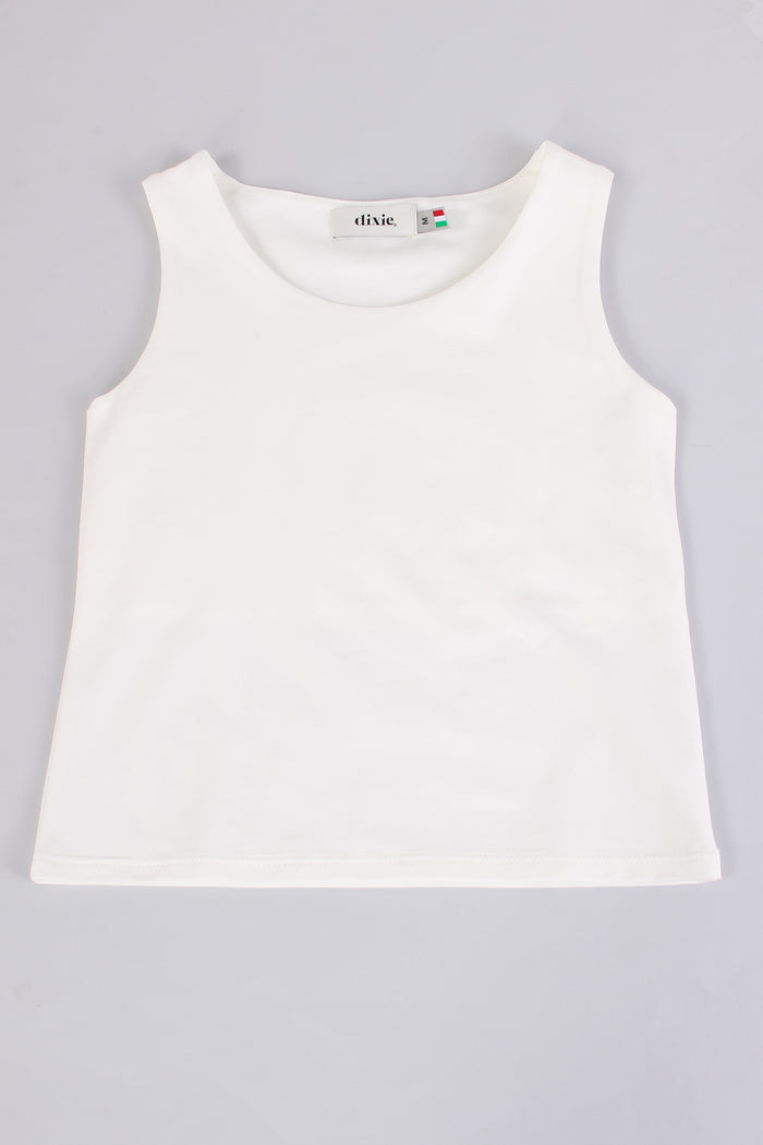 Top Jersey Basico Off White-3