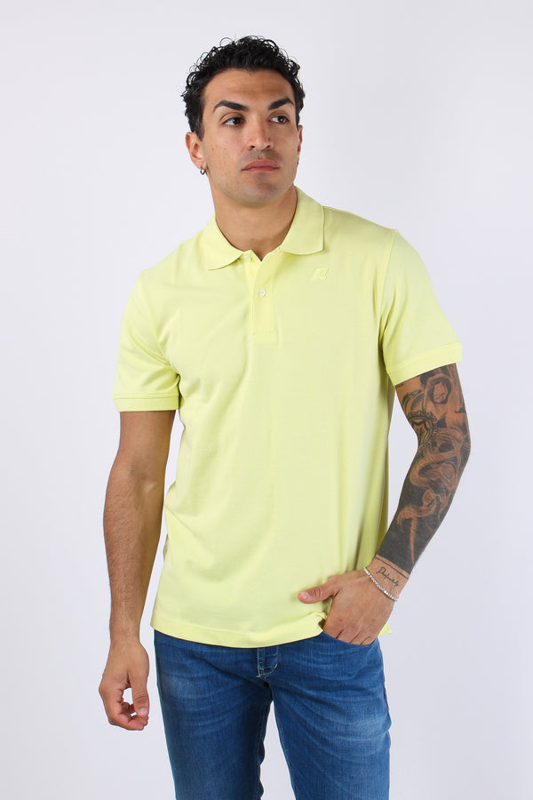 Polo Logo Tono Su Tono Yellow Lime-2