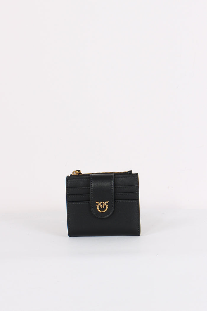 Portacarte Classic Vitello Nero/gold