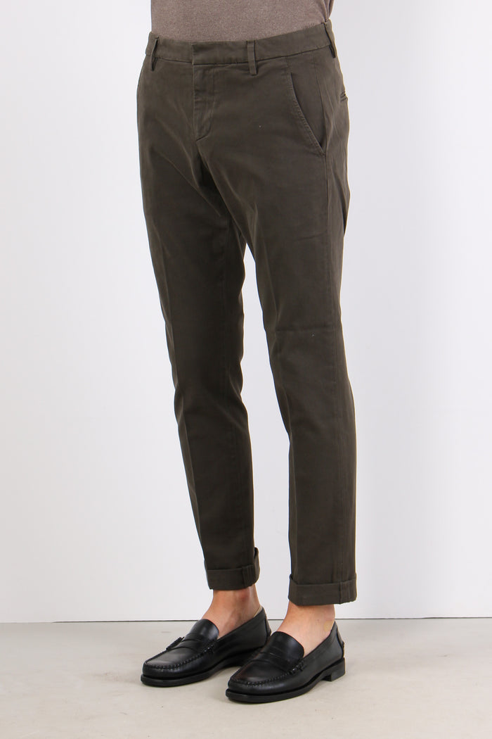Gaubert Pantalone Gabardina Fango-3