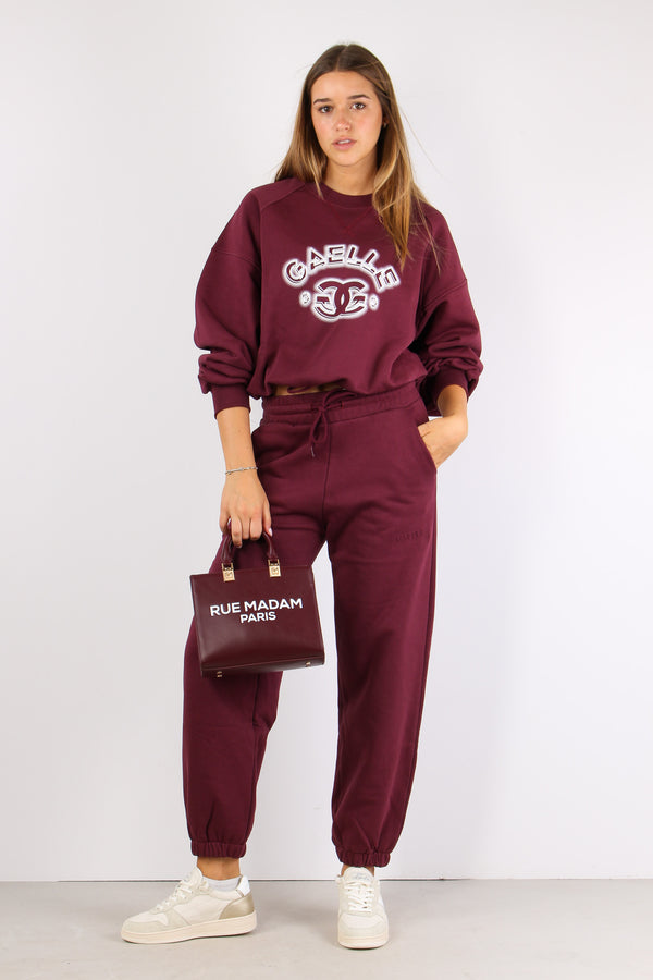 Felpa Cropped Logo Mosto