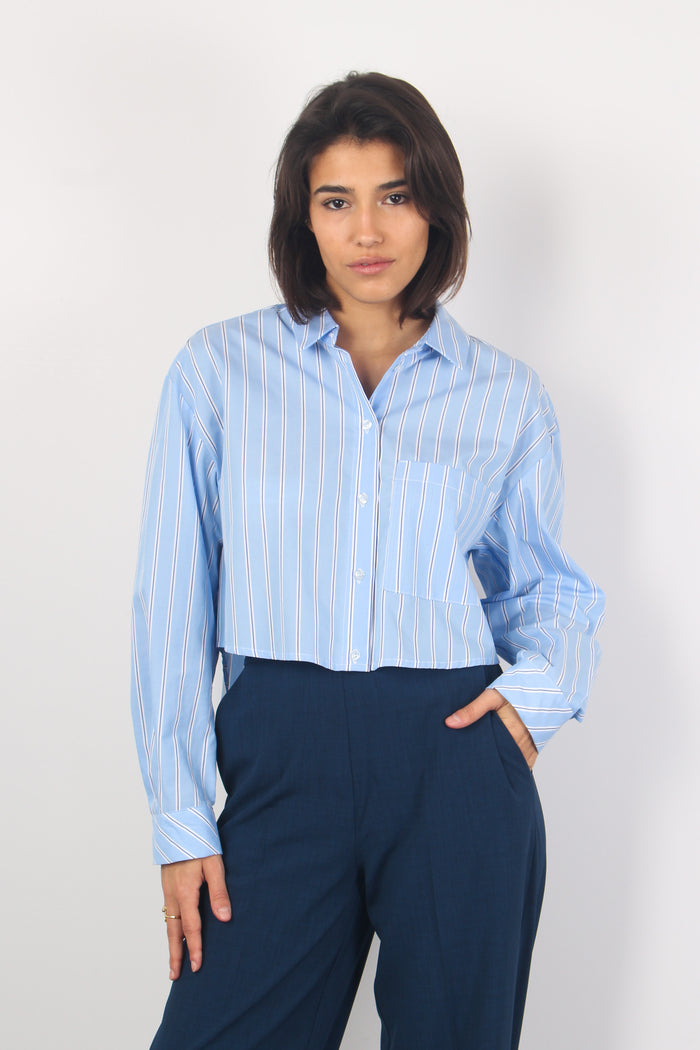 Camicia Corta Taschino Riga Marine