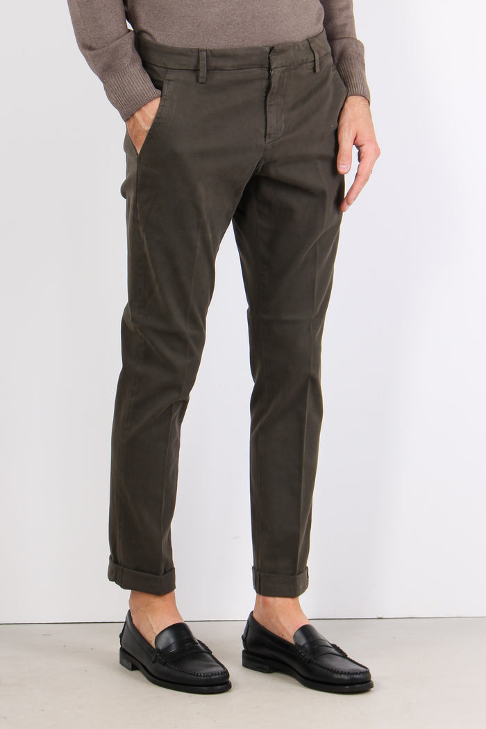Gaubert Pantalone Gabardina Fango-7