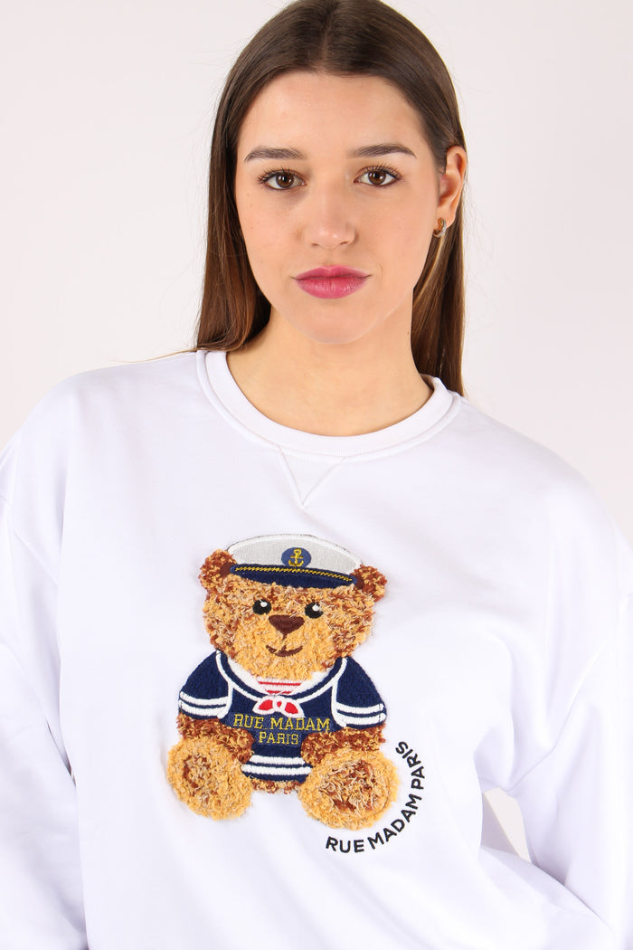 Felpa Orsetto White-3