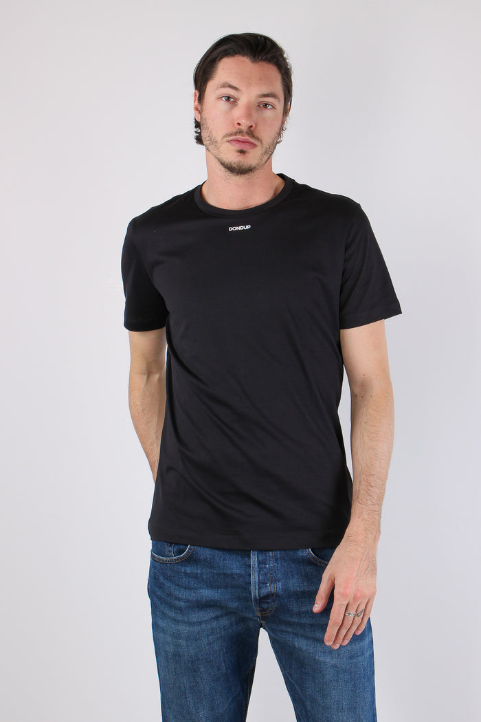 T-shirt Logo Scritta Nero-2