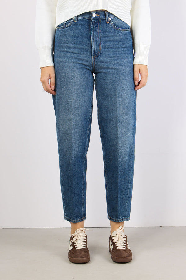 Bessie Denim Baloon Denim Medio-2