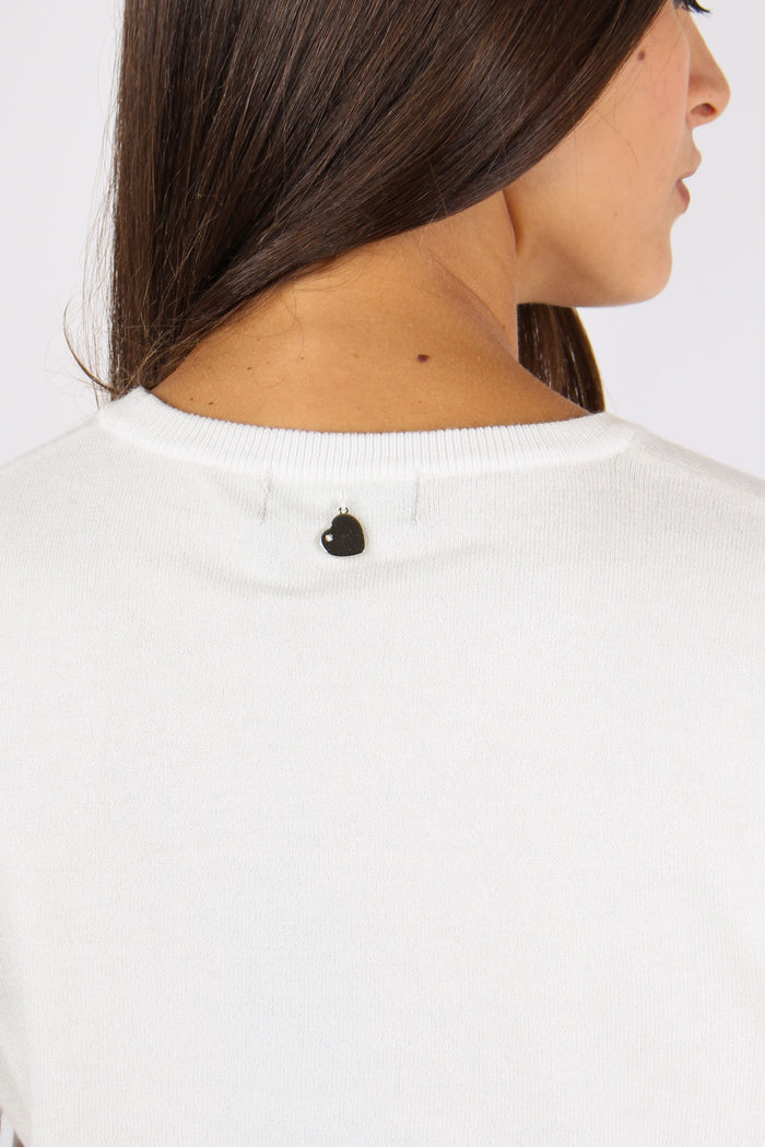 Maglia Viscosa M/m Burro-8