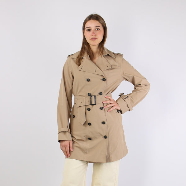 Audrey Trench Doppiopetto Stardust Beige-2