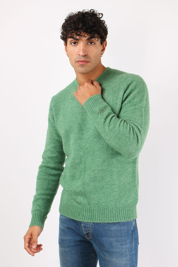 Girocollo Misto Alpaca Sage