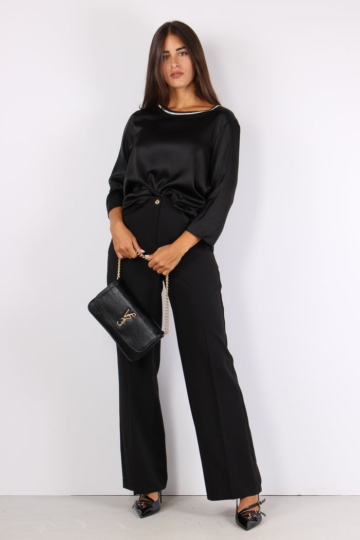 Fui Casacca Fluida Strass Black-5