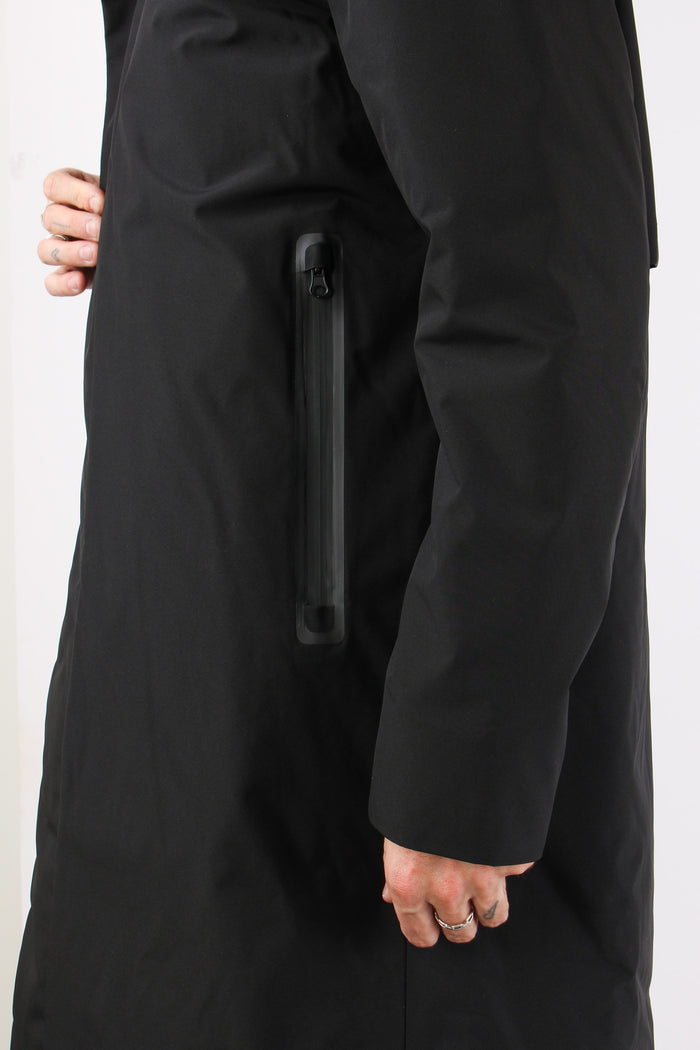 Barry Parka Cerniera Nastrata Black-7