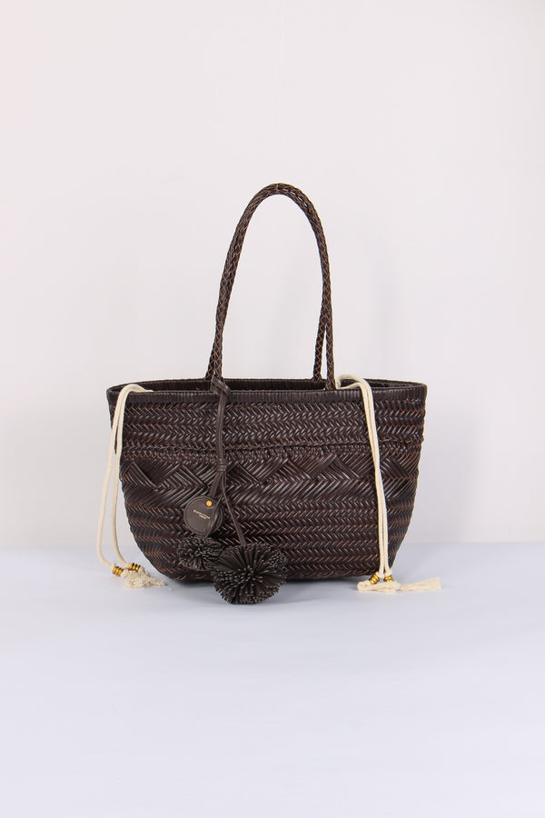 Paloma Shopping Mini Intreccio Choco