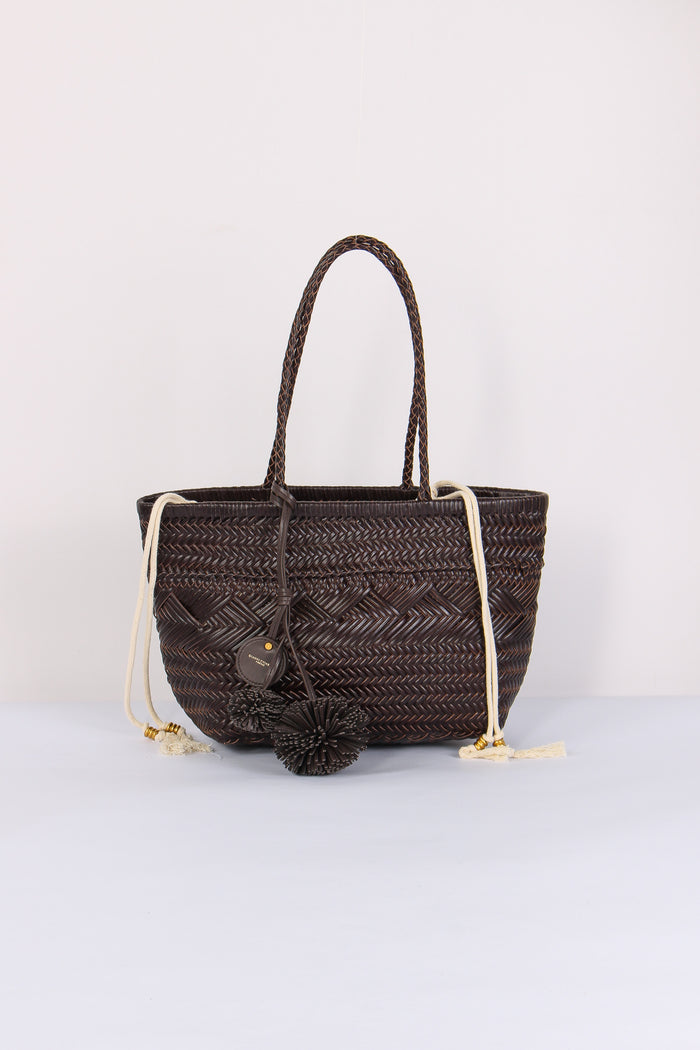 Paloma Shopping Mini Intreccio Choco