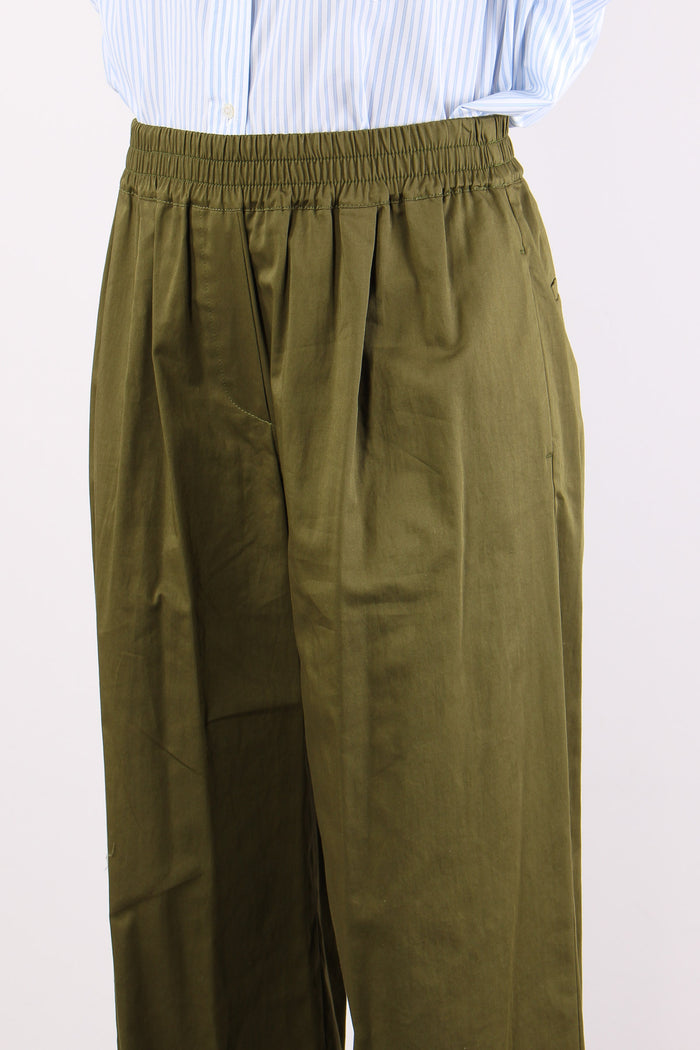 Golfo Pantalone Coulisse Rasatelo Kaki-6