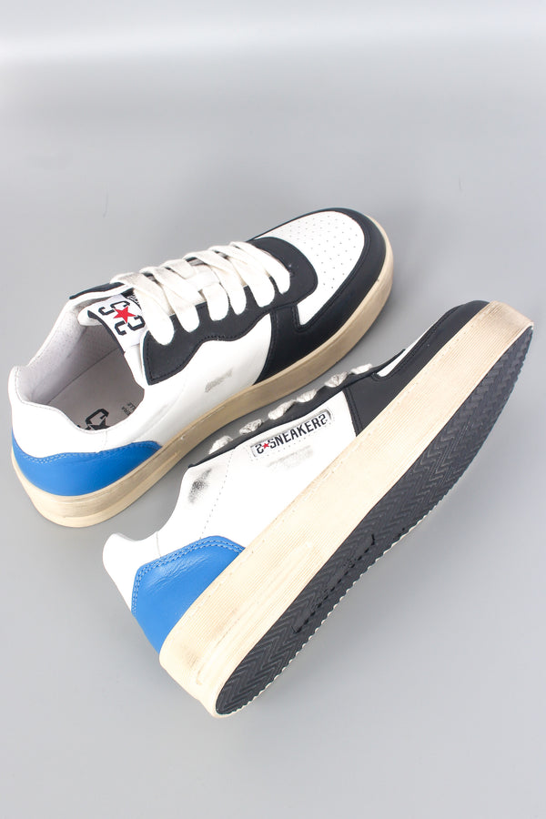 Sneaker Padel Star Bianco/navy-2