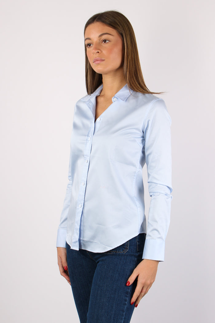 Camicia Slim Riga Sky Blue-5