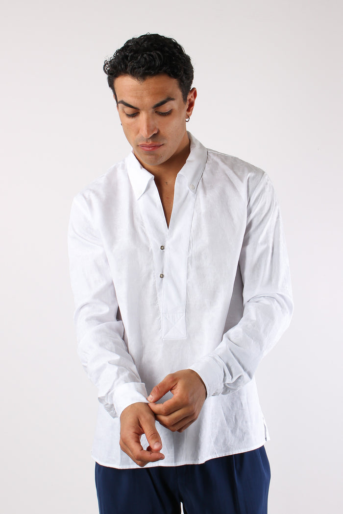 Sole Camicia Polo Bianco-6