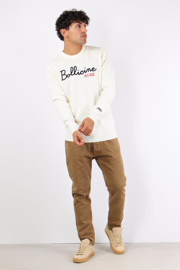 Girocollo Bollicine Please Bianco-2