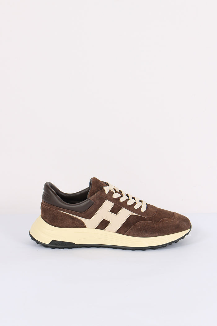 Sneakers Hyperlight Allacciato H Moro/bianco