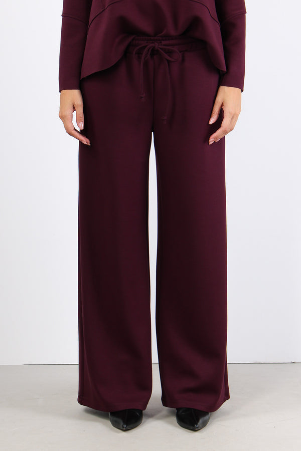 Pantalone Palazzo Coulisse Mod Vino-2