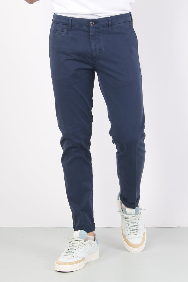 Pantalone Chino Slim Fit Navy-2