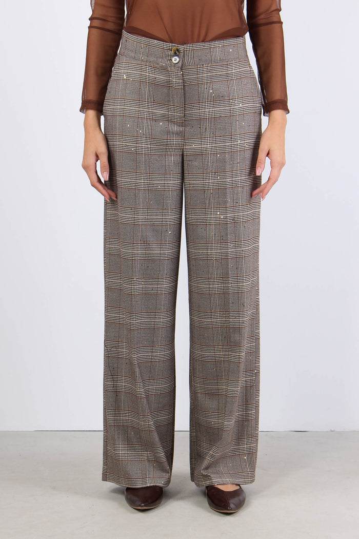 Pantalone Palazzo Galles Paill Nocciola/moro-2