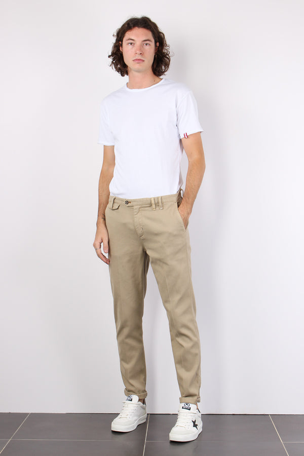 Pantalone Chino Micro Operato Coloniale