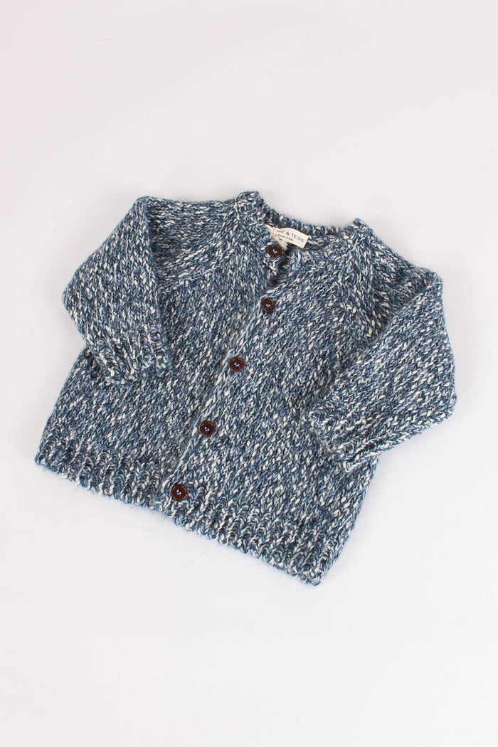 Giubbotto Melange Blu Provenza-3