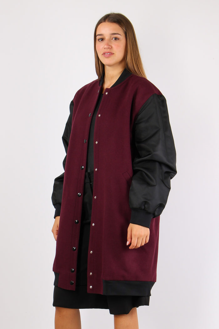 Bomber Panno Manica Nylon Mosto-7