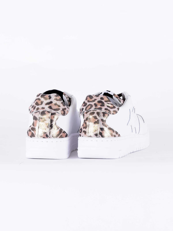 Sneakers Low King Animalier Bianco/animalier-2