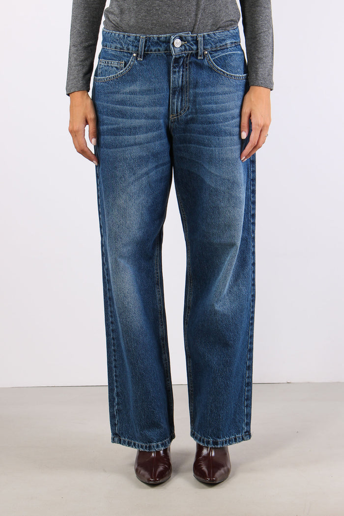 Diana Denim Boyfriend Fit Denim Medio-2