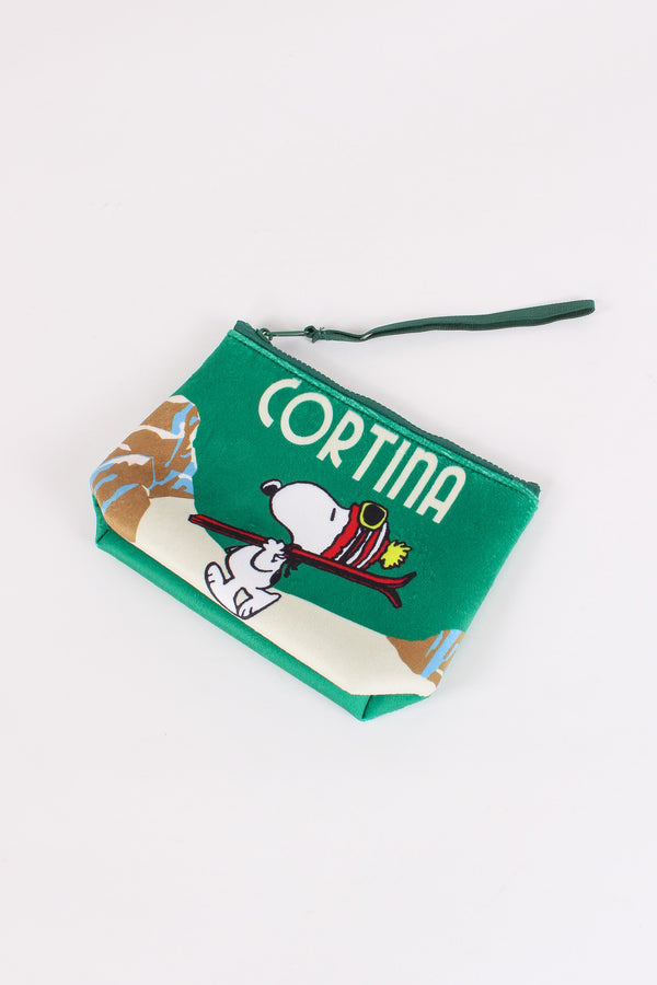 Pochette Snoopy Cortina Verde-2