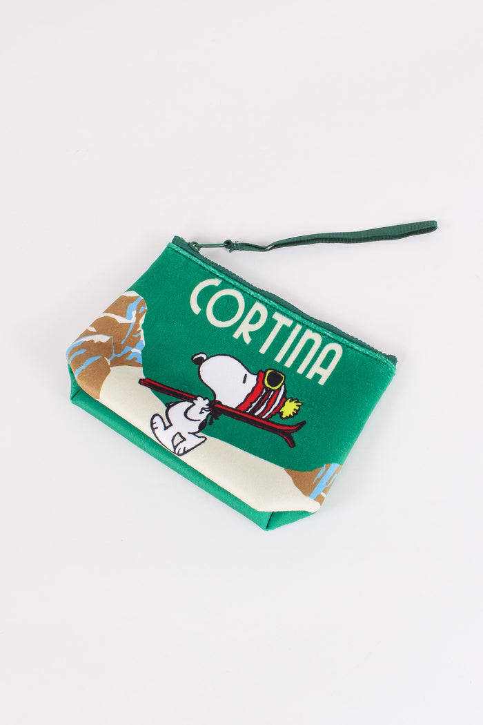 Pochette Snoopy Cortina Verde-2