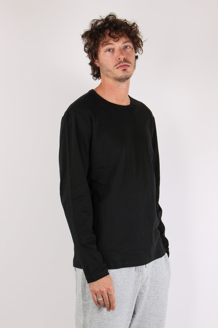 T-shirt M/l Jersey Nero-5