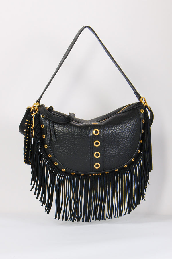 Mezzaluna Frange Black-2