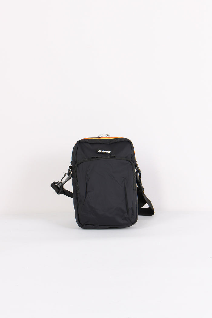 Borsa Tracolla Nylon Black Pure