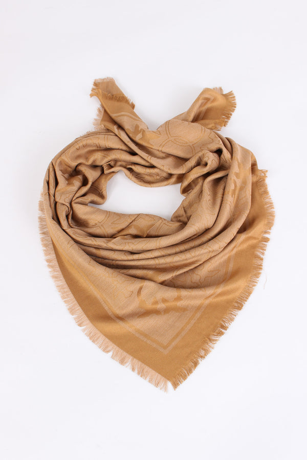 Polonia Foulard Jacquard Beige/incenso