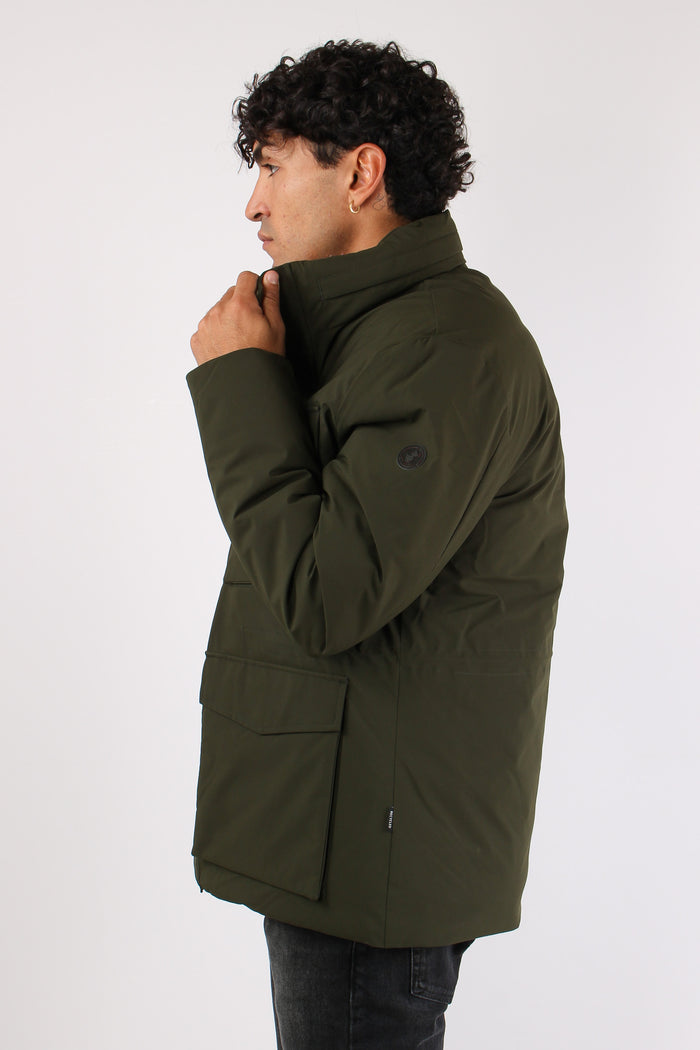 Jannik Field Jacket Tessuto Te Land Green-8