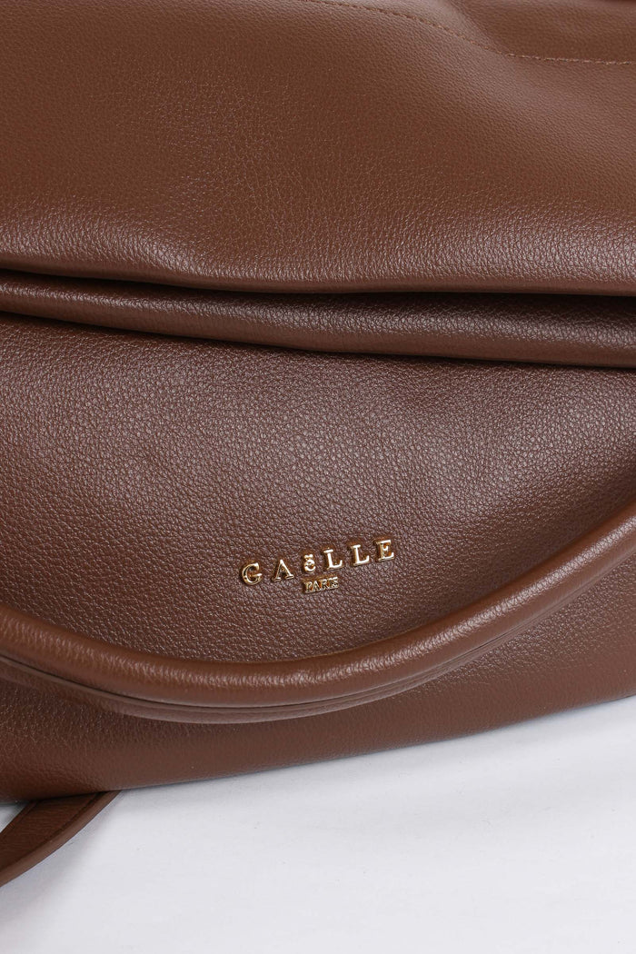 Hobo Maxi Morbida Marrone-6